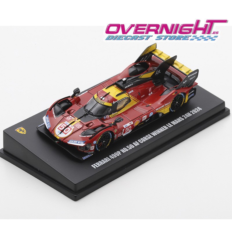 Looksmart Ferrari 499P No.50 Ferrari AF Corse Winner Le Mans 24H 2024 – Escala 1/64 LS64002LM