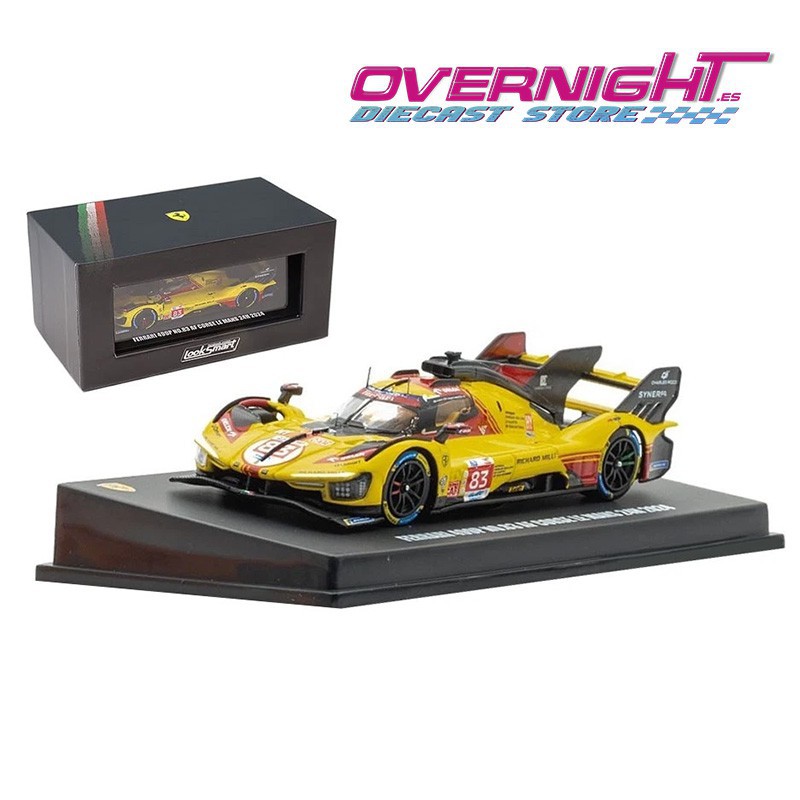 Looksmart Ferrari 499P No.83 AF Corse Le Mans 24H 2024 – Escala 1/64 LS64007LM