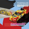 Tiny x Sparky Shell Porsche 993 Cup n1 Amarillo Escala 1/64 YCOMBO64006-A