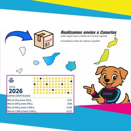 Envío Canarias (entre 500 gramos y 1 kilo)
