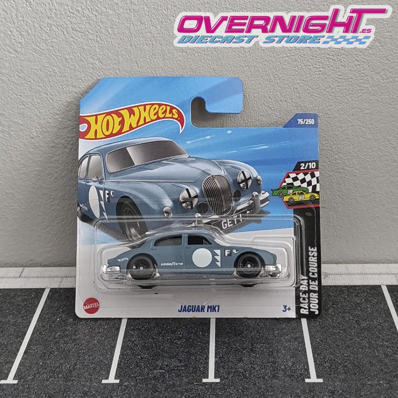 Hot Wheels Jaguar MK1 Race Day JBB58-N522
