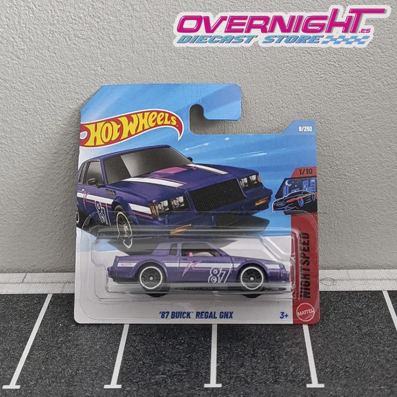 Hot Wheels 87 Buick Regal GNX Nightspeed JJM00-N521