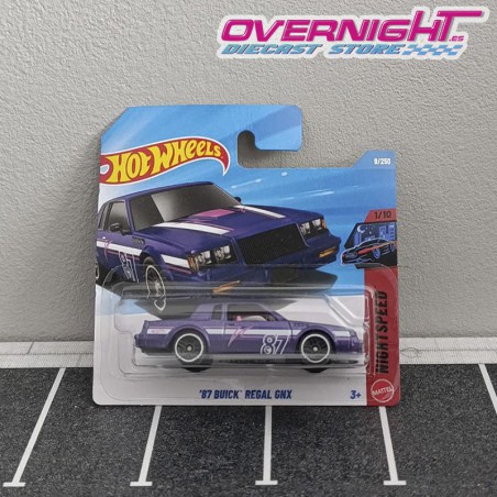 Hot Wheels 87 Buick Regal GNX Nightspeed JJM00-N521