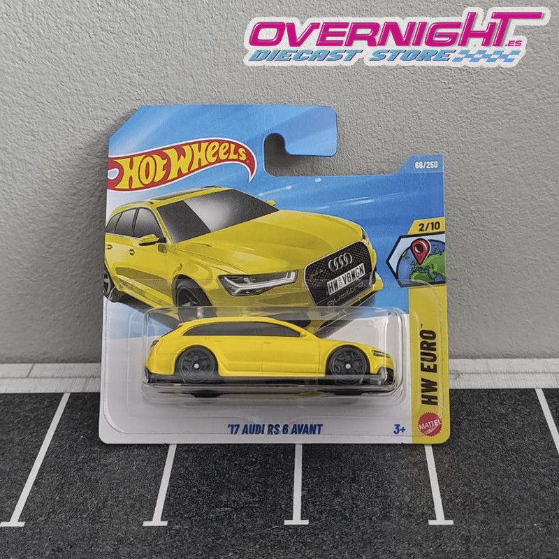 Hot Wheels 17 Audi RS 6 Avant HW Euro JJJ33-N521