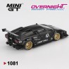 Mini GT Lamborghini Countach Lb-Works Negro - MGT01081L Escala 1/64