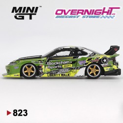 Mini GT Nissan Silvia S15 LB-Super Silhouette N555 V2 Formula Drift Japan 2024  - Escala 1/64 - MGT00823R