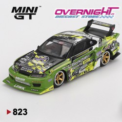 Mini GT Nissan Silvia S15 LB-Super Silhouette N555 V2 Formula Drift Japan 2024  - Escala 1/64 - MGT00823R