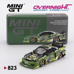 Mini GT Nissan Silvia S15 LB-Super Silhouette N555 V2 Formula Drift Japan 2024  - Escala 1/64 - MGT00823R
