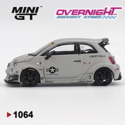 Mini GT Abarth 595 LB-WORKS x Abas Works Fighters Escala 1/64 MGT01064L
