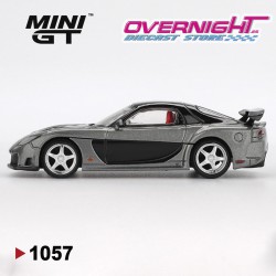 Mini GT Mazda RX-7 VeilSide Fortune Grey Escala 1/64 MGT01057L