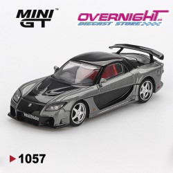 Mini GT Mazda RX-7 VeilSide Fortune Grey Escala 1/64 MGT01057L