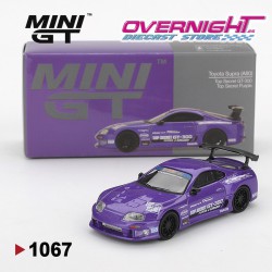 Mini GT Toyota Supra (A80) Top Secret GT-300 Top Secret Purple Escala 1/64 MGT01067L