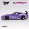 Mini GT Toyota Supra (A80) Top Secret GT-300 Top Secret Purple Escala 1/64 MGT01067L