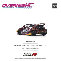 Pop Race Toyota Gr Yaris Eva Rt Roduction Model-02 Goodride Escala 1/64 PR640126