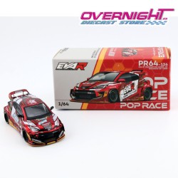 Pop Race Toyota Gr Yaris Eva Rt Roduction Model-02 Goodride Escala 1/64 PR640126
