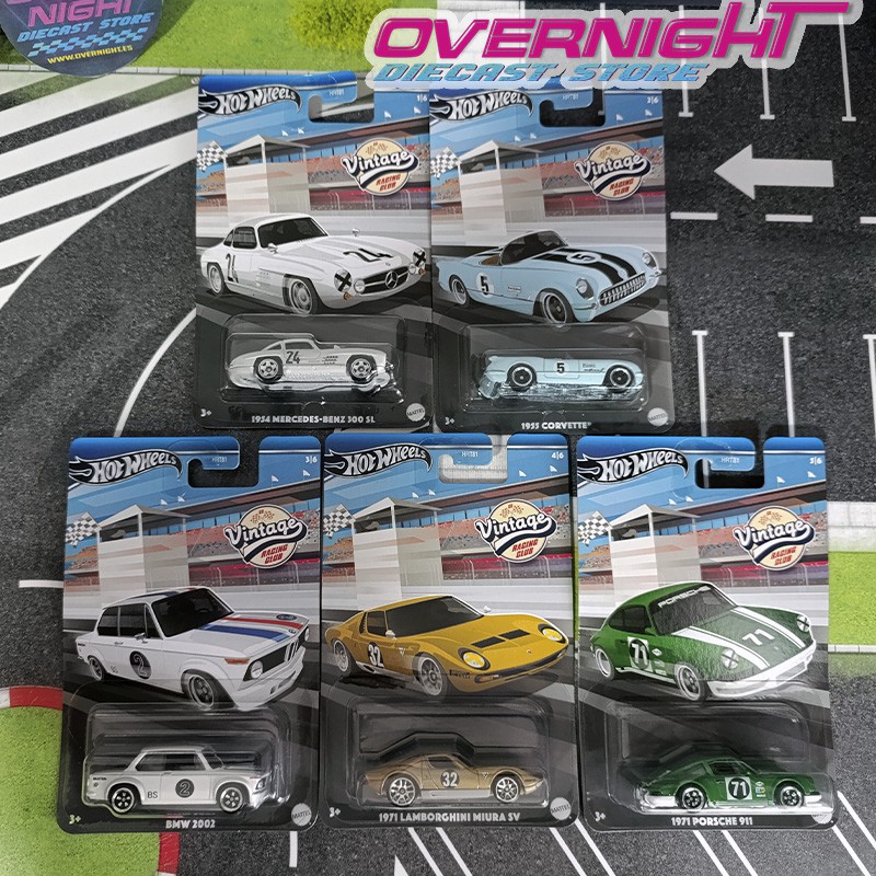 Hot Wheels pack 5 - Vintage Car Club