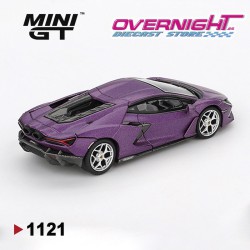 Mini GT Lamborghini Revuelto Viola 30TH Matte Escala 1/64 MGT01121-L