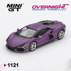 Mini GT Lamborghini Revuelto Viola 30TH Matte Escala 1/64 MGT01121-L