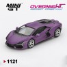Mini GT Lamborghini Revuelto Viola 30TH Matte Escala 1/64 MGT01121-L