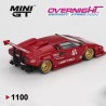 Mini GT Lamborghini Countach LB-WORKS Red Escala 1/64 MGT01100-L