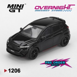 - PREORDER - Mini GT Hyundai Kona N Phantom Black 2022 Escala 1/64 MGT01206-L