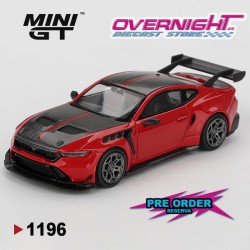Mini GT Ford Mustang Gtd Race Red 2025 Escala 1/64 MGT01196-L