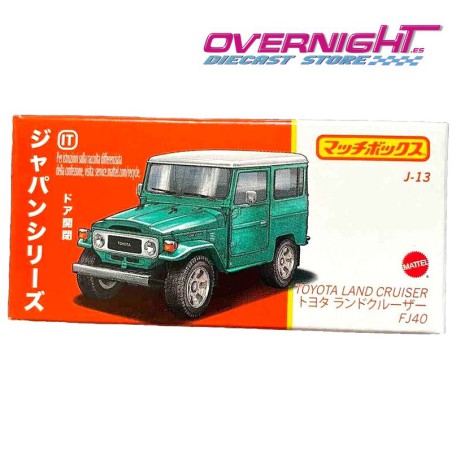 Matchbox Japan Series Toyota Land Cruiser fj40 - Moving Parts - escala 1/64 HVV56