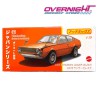 Matchbox Japan Series 1975 Mitsubishi Lancer celeste - Moving Parts - escala 1/64 HVV57