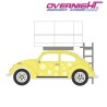 Greenlight Classic Volkswagen Beetle - Flower Power – con tienda de techo - Escala 1/64 gl38080A
