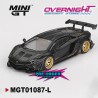 - PREORDER - Mini GT Lamborghini Aventador Lbworks Limited Edition Matte Black 2025 Escala 1/64 MGT01087-L