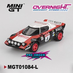 - PREORDER - Mini GT Lancia Stratos Hf n4 Rally Sanremo Winner 1978 Escala 1/64 MGT01084-L
