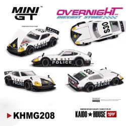- PREORDER - Mini GT Kaido House Nissan Fairlady Z Kaido Gt Police 1978 Escala 1/64 KHMG208