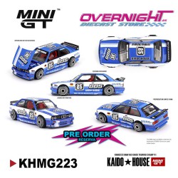 - PREORDER - Mini GT Kaido House Bmw M3 (E30) Kaido Touring Champ V1 1989 Escala 1/64 KHMG223