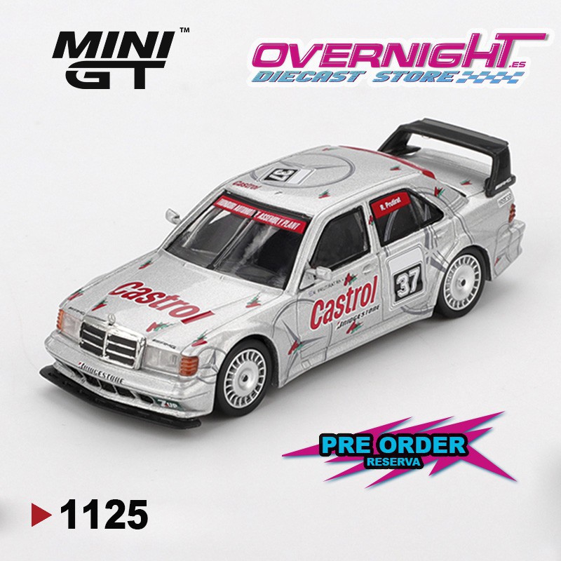 - PREORDER - Mini GT Mercedes-Benz 190e 2.5-16 Evolution Ii N37 Asia Tcc 1995 Escala 1/64 MGT01125-L