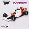 - PREORDER - Mini GT Mclaren Mp4/6 N1 Ayrton Senna Japanese Gp 2nd Place 1991 Escala 1/64 MGT01120-L