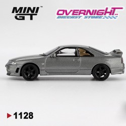 - PREORDER - Mini GT Nissan Gtr (R33) Nismo Bcnr33 Crs Dark Metal Gray 1993 Escala 1/64 MGT01128-R