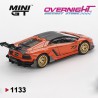 - PREORDER - Mini GT Lamborghini Aventador Lb-Works Limited Edition Orange Mdx 2025 Escala 1/64 MGT01133-R