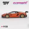 - PREORDER - Mini GT Lamborghini Aventador Lb-Works Limited Edition Orange Mdx 2025 Escala 1/64 MGT01133-R