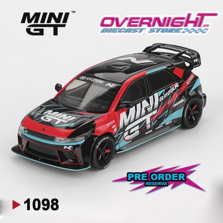 - PREORDER - Mini GT Hyundai Ioniq 5n Mini Gt Rs-01t Tokyo Auto Salon 2025 Escala 1/64 MGT01098-L