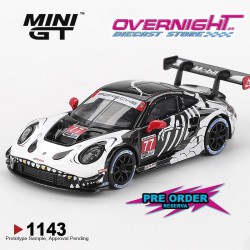 - PREORDER - Mini GT Porsche 911 (992) Gt3 R N77 Gtd Pro Ao Racing Petit Le Mans 2025 Escala 1/64 MGT01143-L