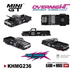 - PREORDER - Mini GT Kaido House Chevrolet Silverado Dually Hot Rod V1 1980 Escala 1/64 KHMG236