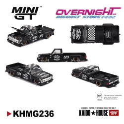 - PREORDER - Mini GT Kaido House Chevrolet Silverado Dually Hot Rod V1 1980 Escala 1/64 KHMG236