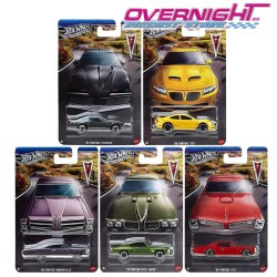 Hot Wheels Silver Series Pontiac Centennial pack de 5 coches - GRT01-979P