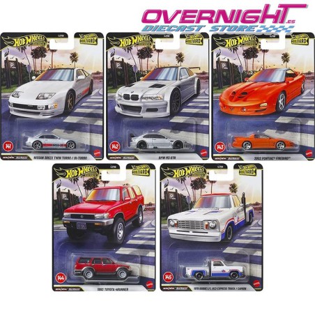 Hot Wheels Premium Boulevard 2026 Mix F pack de 5 coches - GJT68-978F