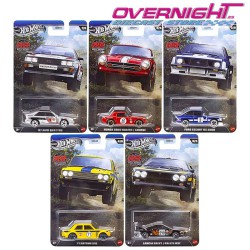 Hot Wheels Silver Series Rally Racers pack de 5 coches - GDG44-977R