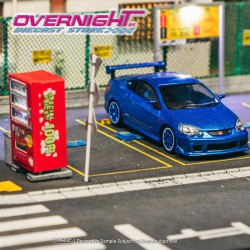 Tarmac Works Honda Integra Type R Dc5 Custom Blue Metallic Escala 1/64 TC-T64R-TL022-BL