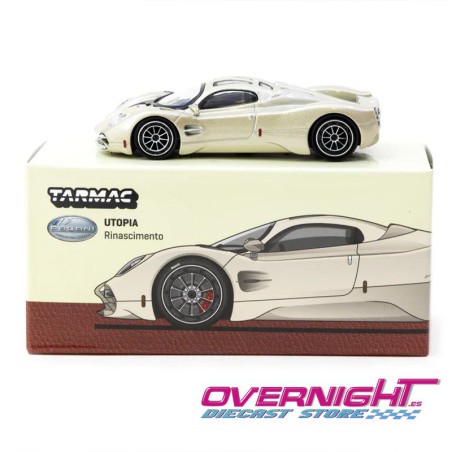 Tarmac Works Pagani Utopia Rinascimento Escala 1/64 TC-T64G-TL055-BI