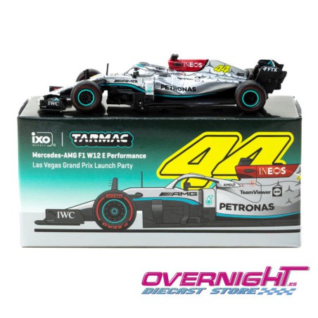 Tarmac Works Mercedes Benz Amg F1 W12 E Performance Las Vegas Grand Prix Launch Party Escala 1/64 TC-T64G-F037-LV