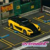 Tarmac Works Mazda Rx-7 Veilside Fortune7 amarillo y negro Escala 1/64 TC-T64G-075-YE