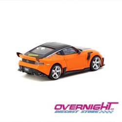 Tarmac Works Nissan Veilside FFZ400 Fairlady Z naranja Escala 1/64 TC-T64G-074-OR
